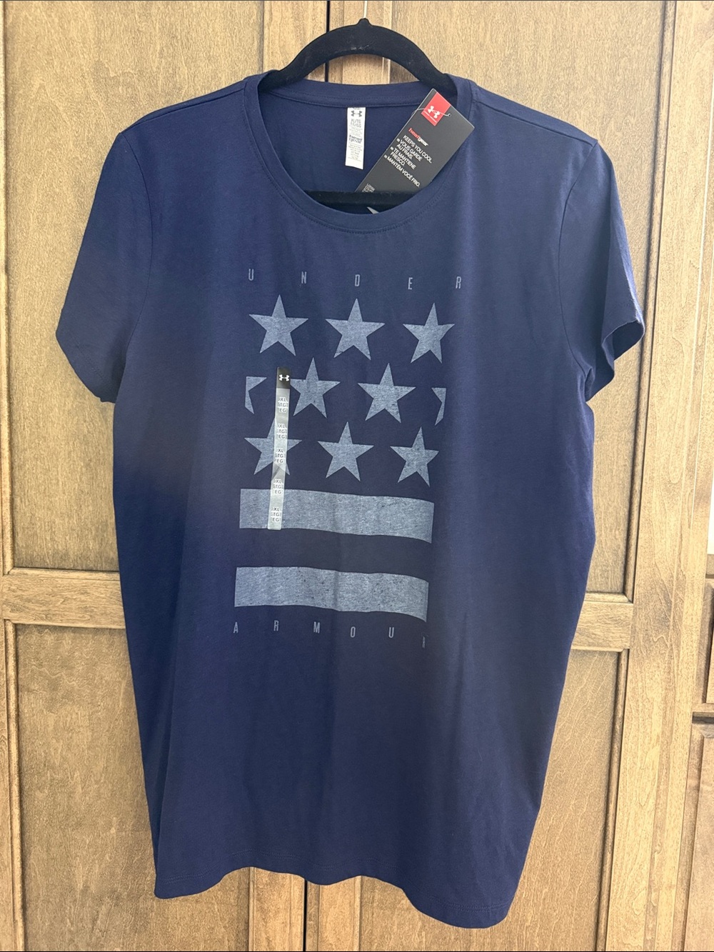 Under Armour HeatGear American Flag T-shirt